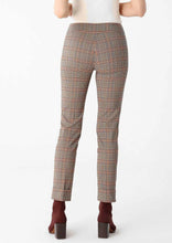 Load image into Gallery viewer, BELLAMY PLAID FABRIC 29&quot; ANKLE PANT W/ CUFFS

