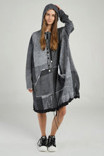 Load image into Gallery viewer, RUNDHOLZ BLACK LABEL Black Print Coat 3291209
