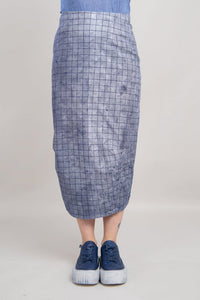 RUNDHOLZ BLACK LABEL Azur Print Skirt 3440315