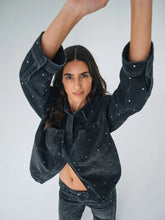 Load image into Gallery viewer, Emme Studs Denim Shirt
