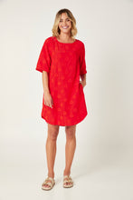 Load image into Gallery viewer, VALIA SANTA MARIA DRESS RED
