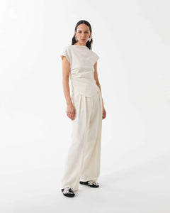 Beatrice B Wide Trousers with Pleats