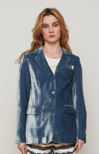 Load image into Gallery viewer, EDDY VELVET JACKET INDIGO

