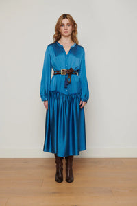 ADELINE SILK DRESS