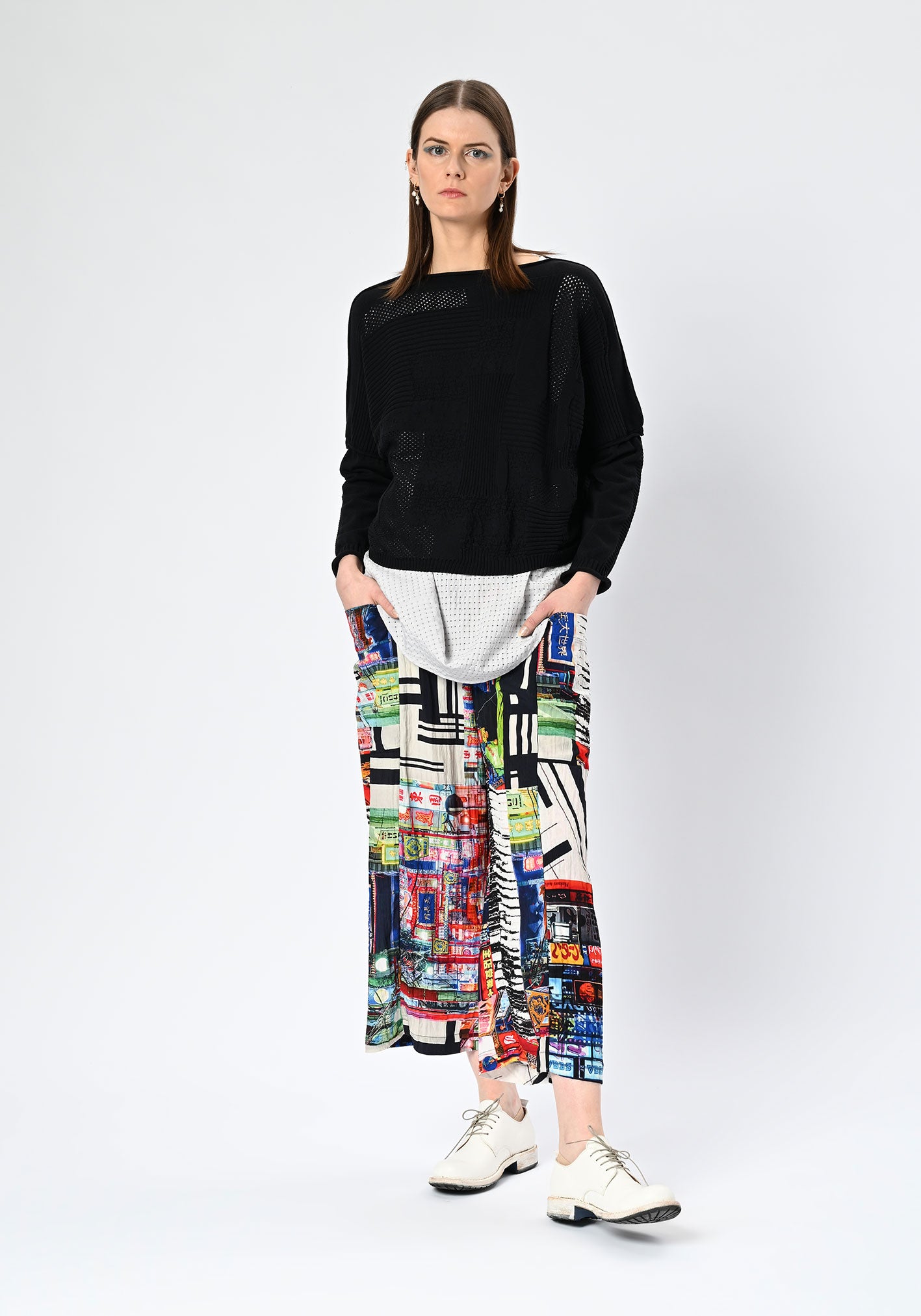 Civic Texture Mix Jumper
