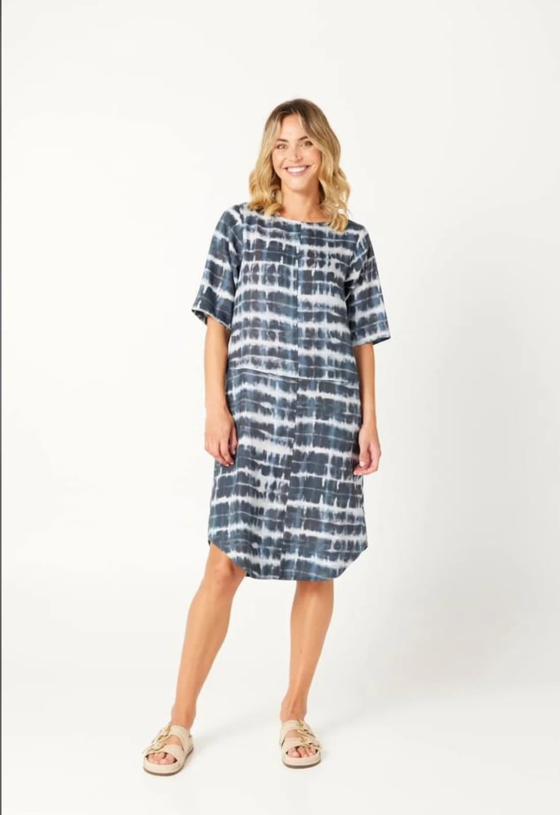 Valia Shibori Dress