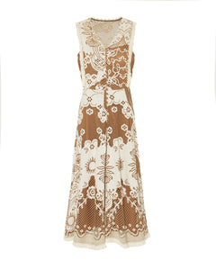MIDI DRESS IN LACE