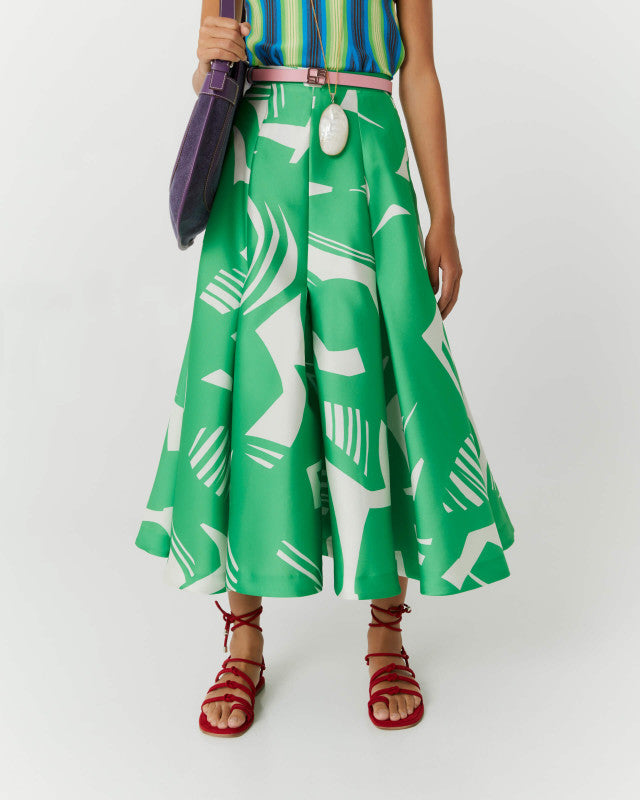FULL SKIRT WITH MATISSE PRINT