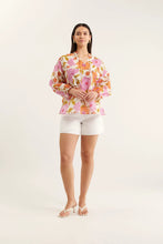 Load image into Gallery viewer, EDIE SHIRT IN  CALYPSO PRINT
