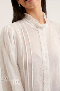 PARIS BLOUSE IN  RAMIE