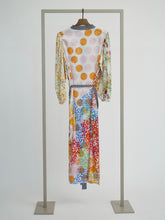 Load image into Gallery viewer, Herzens Angelegenheit Colourful silk dress 6171
