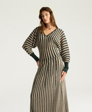 Load image into Gallery viewer, BASIL MULTISTRIPED LUREX TOP
