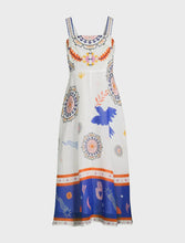 Load image into Gallery viewer, Johnny WasLuisa Midi Dress in Noritzu
