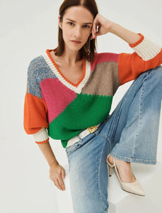 CAYENNE -INLAY SWEATER