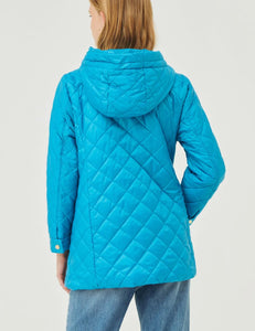 CARRARA -Hooded padded jacket