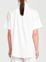 Load image into Gallery viewer, F65 8572 HALF ZIP SHIRT White

