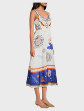 Load image into Gallery viewer, Johnny WasLuisa Midi Dress in Noritzu
