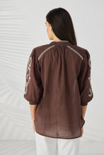 Load image into Gallery viewer, PRE ORDER -Chloe Shirt Cocoa
