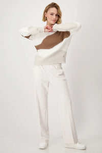 Monari Trousers with Elasticated Waistband 409205