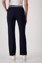 Load image into Gallery viewer, Monari  Deep Ocean Pull On Trousers - 409205
