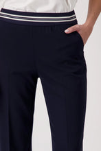 Load image into Gallery viewer, Monari  Deep Ocean Pull On Trousers - 409205
