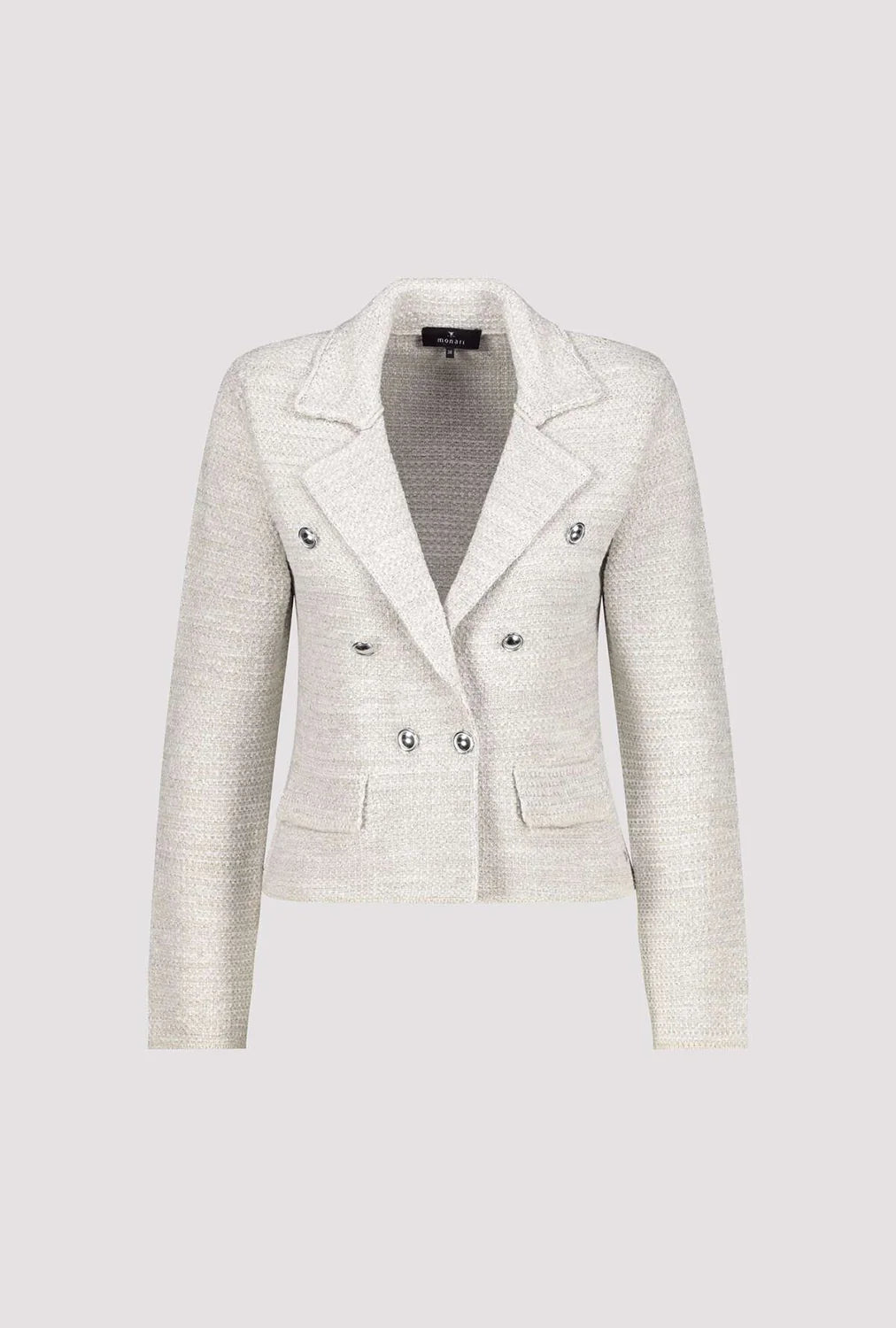 MONARI | JACKET TWEED KNIT BLAZER - WARM SAND 409479