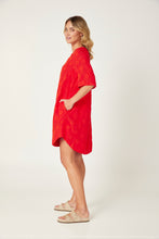 Load image into Gallery viewer, VALIA SANTA MARIA DRESS RED
