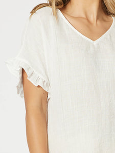 TULUM V NECK TOP