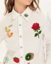 Load image into Gallery viewer, ME369 Rona Slim Embroidered Shirt

