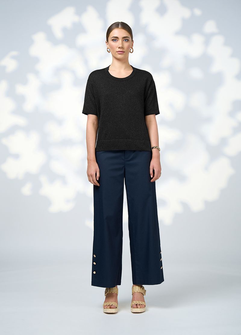 LOOBIES STORY  Mica Tee Black