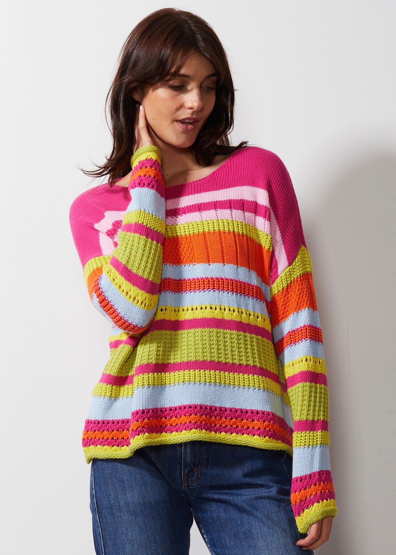 CHUNKY COTTON JUMPER