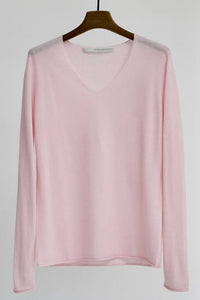 Herzens Angelegenheit V-neck pullover cashmere  E602
