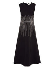 Load image into Gallery viewer, Beatrice B SLEEVELESS DRESS WITH EMBROIDERY
