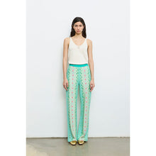 Load image into Gallery viewer, 80615	FLORAL KNIT PANT

