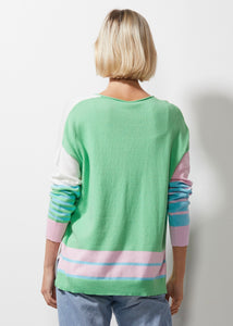 INTARSIA SQUARE JUMPER