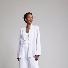 Load image into Gallery viewer, Ranea jacket made of 100% Linen white
