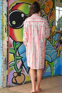 SUMMER VIBES SHIRT DRESS
