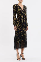 Load image into Gallery viewer, REBECCA VALLANCE MILLIE MIDI DRESS
