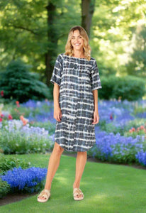 Valia Shibori Dress