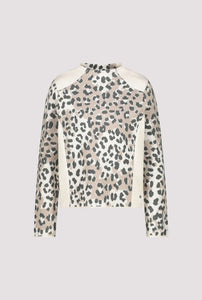 Leopard  Print Pullover - 807858