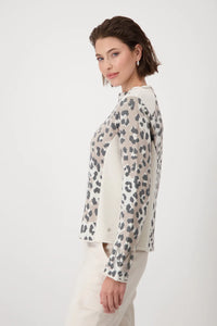 Leopard  Print Pullover - 807858