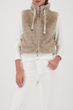 Load image into Gallery viewer, Monari Striped fur vest
