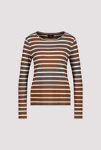 Load image into Gallery viewer, Monari Lurex Stripe Tshirt
