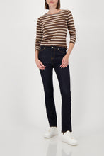 Load image into Gallery viewer, Monari Lurex Stripe Tshirt
