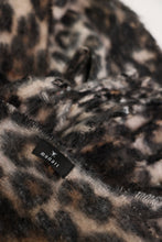 Load image into Gallery viewer, Monari Flannel Leopard Scarf
