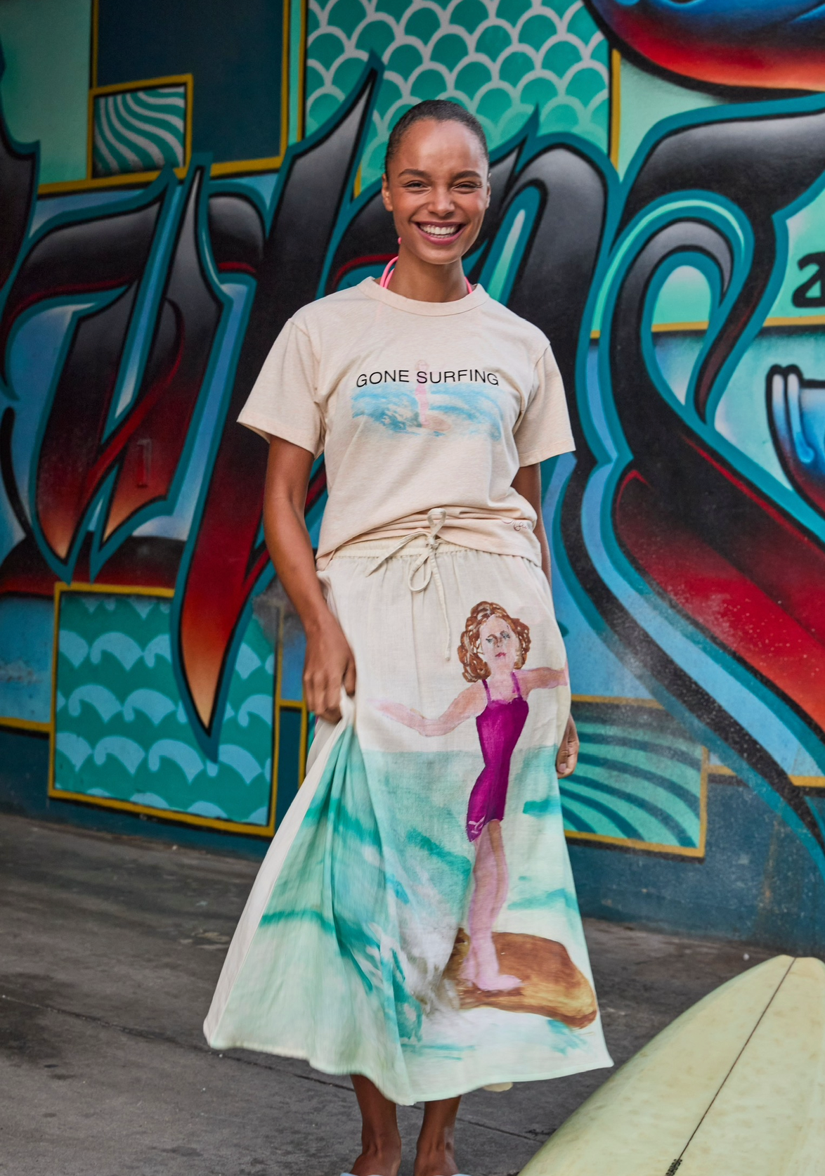 REFLECTIONS TEE  GONE SURFING