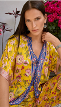 Load image into Gallery viewer, JOHNNY WAS THE AUDREY SHORT SLEEVE MANDARIN COLLAR
