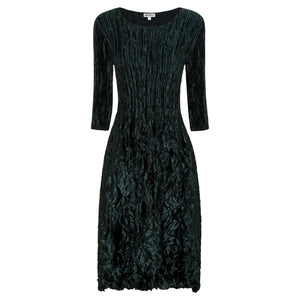 Alquema 3/4 Sleeve Smash Pocket Dress - Glossy