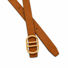 Load image into Gallery viewer, ARIZONA Suede Belt in Tan / Black
