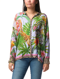 THE AUDREY OVERSIZED BLOUSE - BELLINA